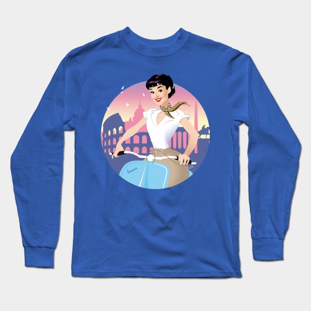 Holiday Long Sleeve T-Shirt by AlejandroMogolloArt